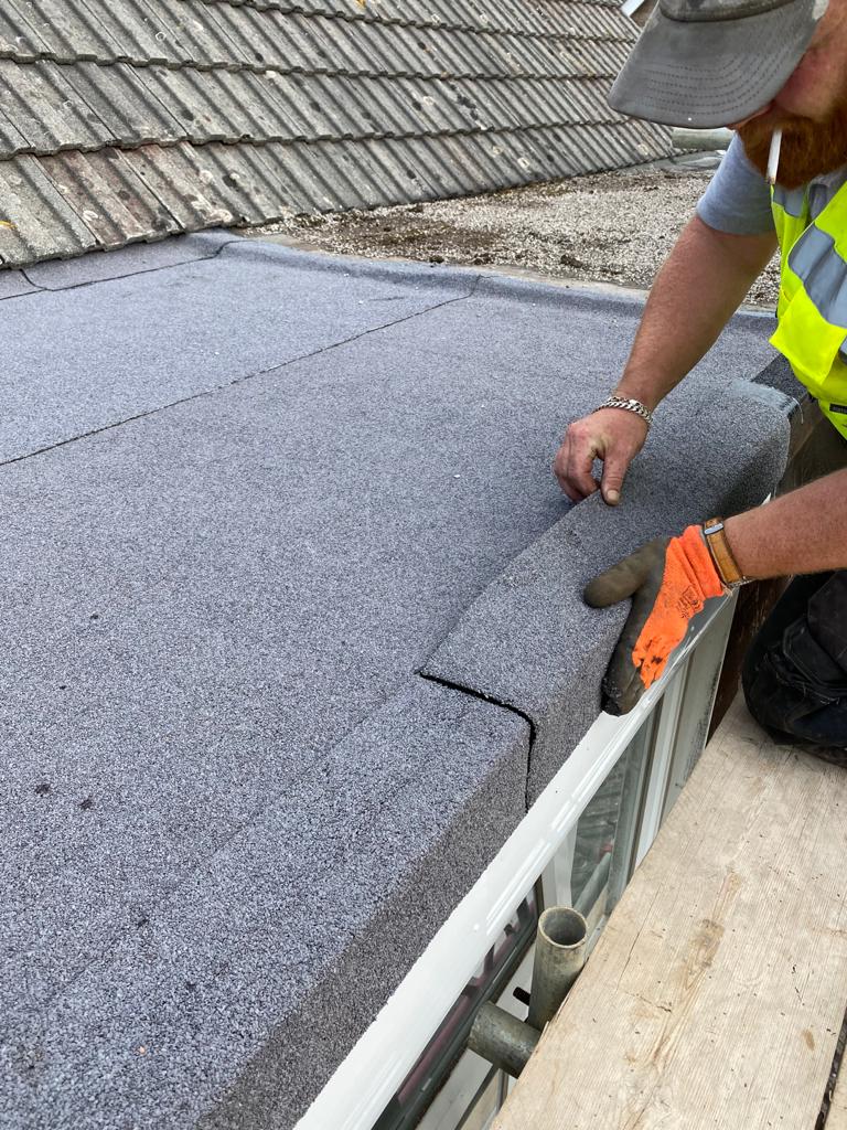 Flat roof repair