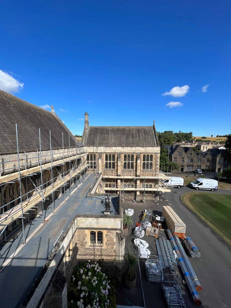 RG Johnson Group Roof Repair Taunton School